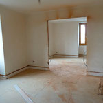 sol en dalles d'agglo