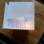 maquette projet escalier meuble