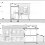 Proyecto de vivienda. Rodrigo Pérez Muñoz Arquitecto.