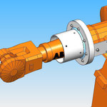 joint tournant hdpr pour housse robot abb