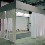 separation curtain building