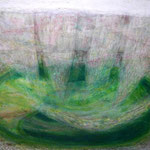 「湯　気」　2008　970×1303mm　キャンバスに油彩