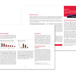 Aspasie, "Rapports d'activité 2012". Plaquette, double page