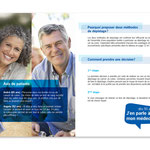 Dépistage du cancer du côlon - Programme vaudois. Brochure, double page