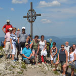 Beim Gipfelkreuz