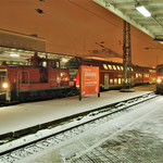 Am 26.01.2007 war noch eine Rangierlok in Dessau Stationiert. 363 235-3 von Halle G und 143 226-9 Dessau Hbf