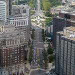 Blick vom Rathaus ("Penn") zum Museum of Art