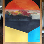 New sight by Ji Xu (1963-2014) 140x170 x 8;cm acrylic on canvas incl.frame 2008 price: 11,500.00€)