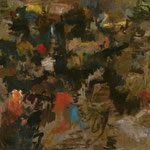      "Zurück zur Malerei II ( Back to Painting ) by Ji Xu 140x170cm acryl on canvas 15.000,00€