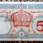 Yibuti 5 francos 1928-38 pk. 6b reverso