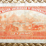 Guatemala 1 peso 1918 reverso