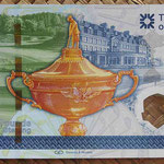 Escocia 5 pounds 2014 Royal Bank Conmemorativo RCE pk.369 reverso