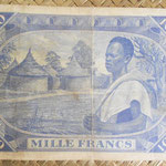 Mali 1.000 francos 1960 pk.4 reverso