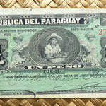 Paraguay 1 peso fuerte 1903 anverso