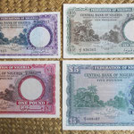 Nigeria serie shillings y pounds 1958 -Federation of Nigeria- anversos
