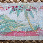 Eastern Caribbean States 1 dollar 1988 reverso