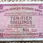 Sudáfrica 10 shillings 1945 anverso