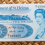 Santa Elena 5 pounds 1998 anverso