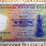 Egipto 10 egyptian pounds 1939 anverso