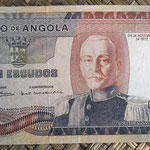 Angola 100 escudos 1972 (142x68mm) pk.101 anverso