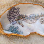 Huître décorée