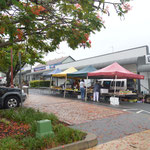 Nerang markets, rainy day so not busy