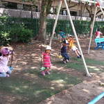 遊び　playing at the park