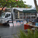 Seafood truck at Nerang Markets