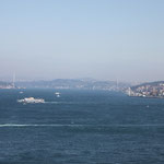 Aussicht vom topkapı-Palast auf den Bosporus