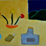 " Atrenoon still life" 75.54 cm 2020 oil on canvas