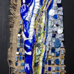 Fibres de pierres II - 40 cm x 80 cm