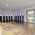 SEELEN  Installation  12 Objekte Edelstahl,Acrylglas,Fotografie,Holz  40x40 cm 