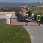 Wattwagenauffahrt Duhnen © Freiwillige Feuerwehr Cuxhaven-Duhnen