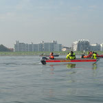 Kugelbake der DLRG / © Freiwillige Feuerwehr Cuxhaven-Duhnen