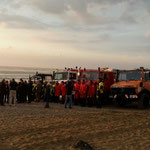 Fahrzeugschau am Duhner Strand © Freiwillige Feuerwehr Cuxhaven-Duhnen
