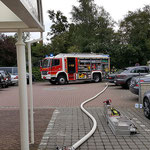 Die Wasserversorgung ist aufgebaut © Freiwillige Feuerwehr Cuxhaven-Duhnen