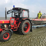 Wir müssen warten, ab gut 50 cm stirbt unser Anlasser © Freiwillige Feuerwehr Cuxhaven-Duhnen