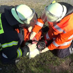 Abnehmen der Ausrüstung © Freiwillige Feuerwehr Cuxhaven-Duhnen