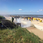 Vermutlicher Auslöser © Freiwillige Feuerwehr Cuxhaven-Duhnen