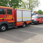 Die Fahrzeuge aus Duhnen © Freiwillige Feuerwehr Cuxhaven-Duhnen