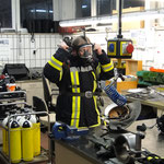 Korrektes Aufsetzen und Inbetriebnahme / © Freiwillige Feuerwehr Cuxhaven-Duhnen