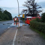 Situation beim Eintreffen © Freiwillige Feuerwehr Cuxhaven-Duhnen