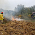 Kleines Feuer aber viel Rauch © Freiwillige Feuerwehr Cuxhaven-Duhnen