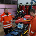 Defibrillator/EKG © Freiwillige Feuerwehr Cuxhaven-Duhnen