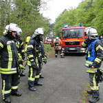 Einweisung der Trupps © Freiwillige Feuerwehr Cuxhaven-Duhnen