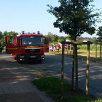 Bereitstellungsraum des Duhner TSF © Freiwillige Feuerwehr Cuxhaven-Duhnen
