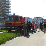 Watteinsätze sorgt immer wieder für Aufsehen am Strand © Freiwillige Feuerwehr Cuxhaven-Duhnen