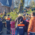 Maibaum in Stickenbüttel © Freiwillige Feuerwehr Cuxhaven-Duhnen