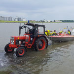 Franz Mützelfeld geht zu Wasser © Freiwillige Feuerwehr Cuxhaven-Duhnen