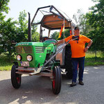 Martin und sein Deutz © Freiwillige Feuerwehr Cuxhaven-Duhnen